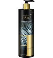 50-400мл Бессульфатный шампунь для увлажнения волос Keratin Salt and Sulfate-free Shampoo (12/уп)