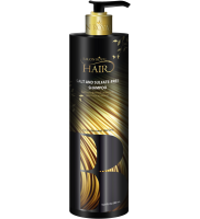 55-400мл Бессульфатный шампунь для блеска волос Keratin Salt and Sulfate-free Shampoo (12/уп)